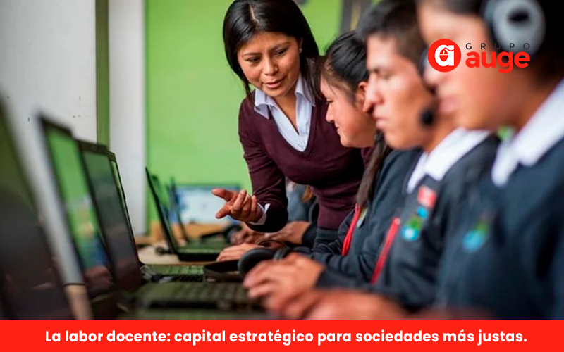 La labor docente: capital estratégico para sociedades más justas