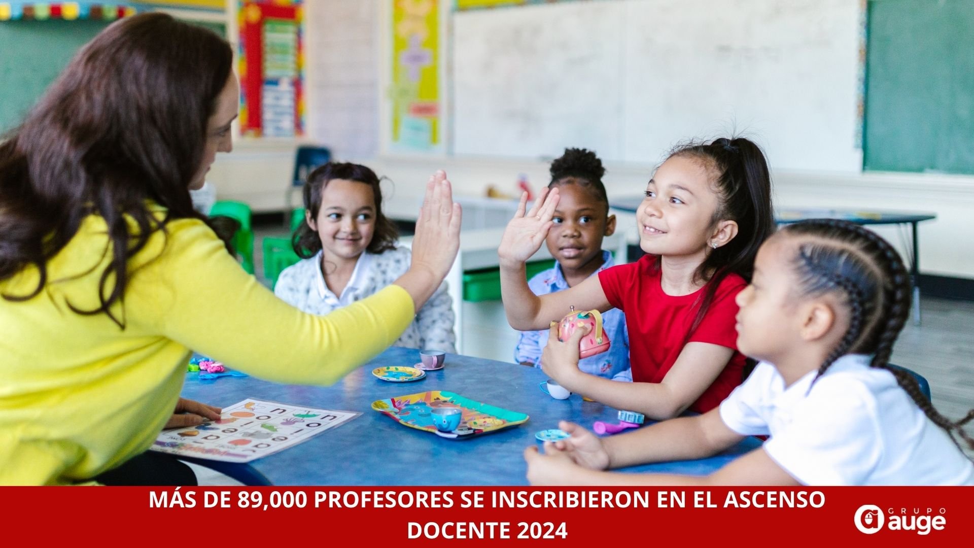 MÁS DE 89,000 PROFESORES SE INSCRIBIERON EN EL ASCENSO DOCENTE 2024