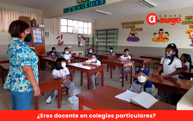 ¿Eres docente en colegios particulares?: Los tipos de contratos que existen y los beneficios