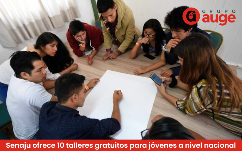 Senaju ofrece 10 talleres gratuitos para jóvenes a nivel nacional