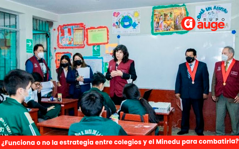 Violencia en las aulas: ¿Funciona o no la estrategia entre colegios y el Minedu para combatirla?