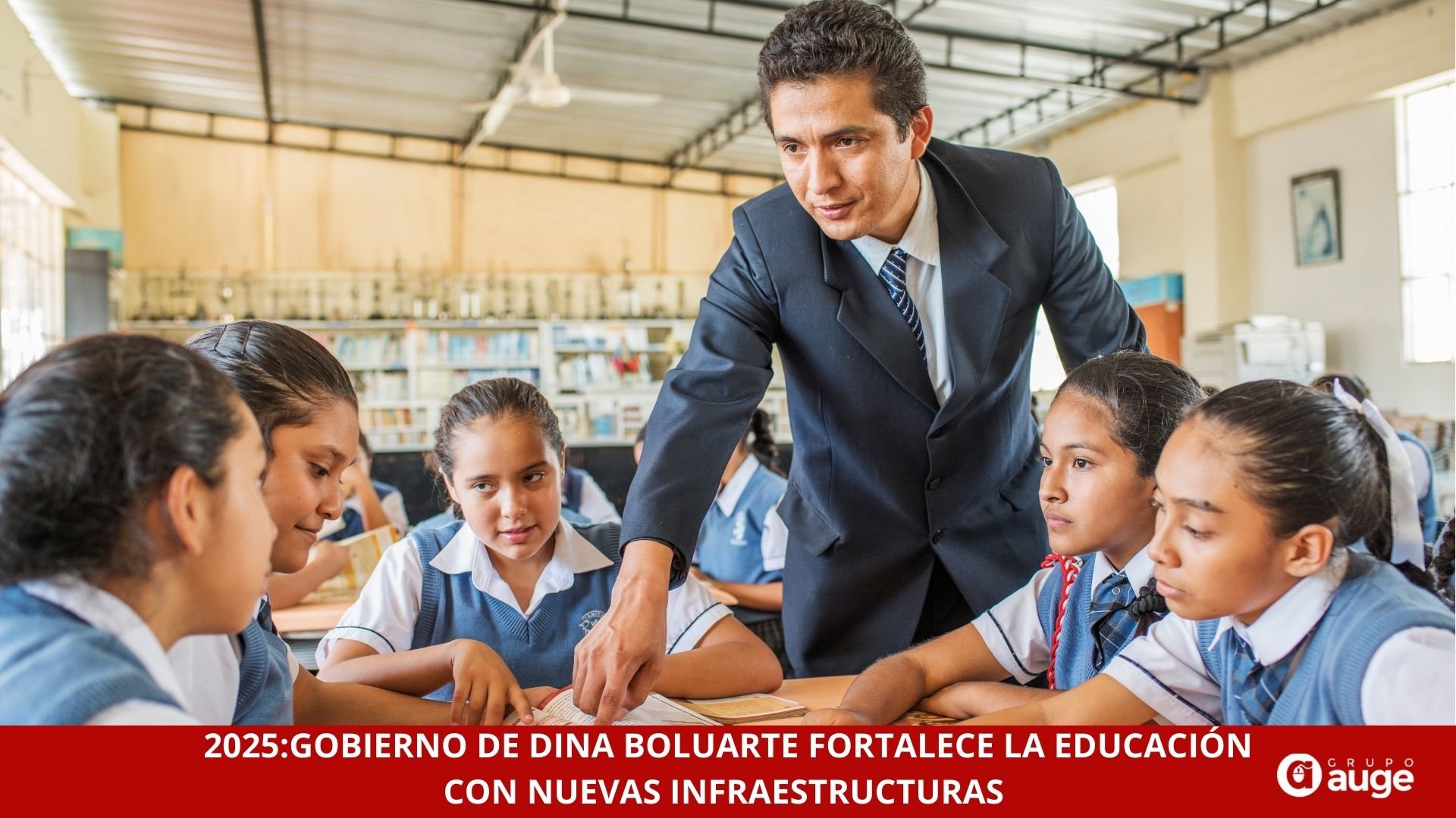 2025: Gobierno de Dina Boluarte fortalece la educación con nuevas infraestructuras y enfoque en la meritocracia.