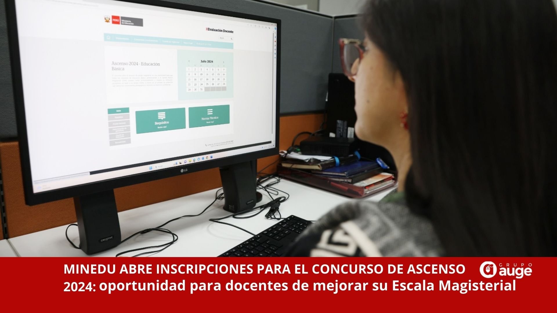 MINEDU ABRE INSCRIPCIONES PARA EL CONCURSO DE ASCENSO 2024: oportunidad para docentes de mejorar su Escala Magisterial