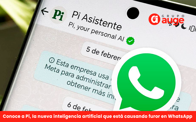 Conoce a Pi, la nueva inteligencia artificial que está causando furor en WhatsApp