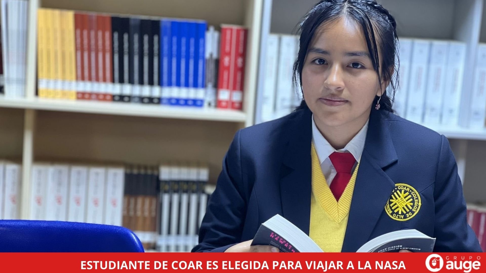 ESTUDIANTE DE COAR ES ELEGIDA PARA VIAJAR A LA NASA