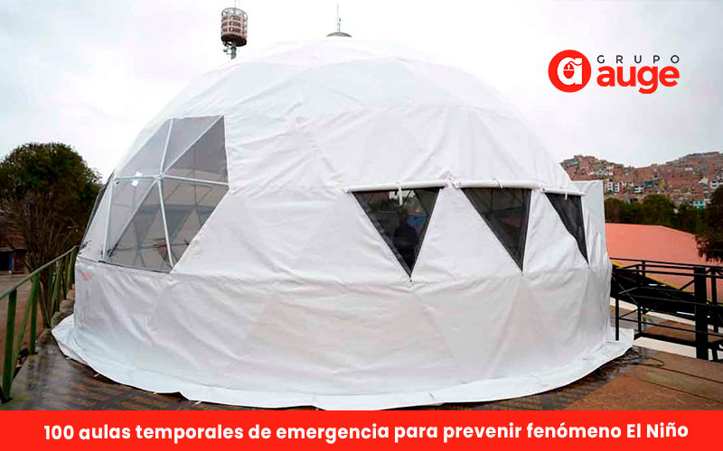 Minedu y Pronied instalarán 100 aulas temporales de emergencia para prevenir y enfrentar al fenómeno El Niño