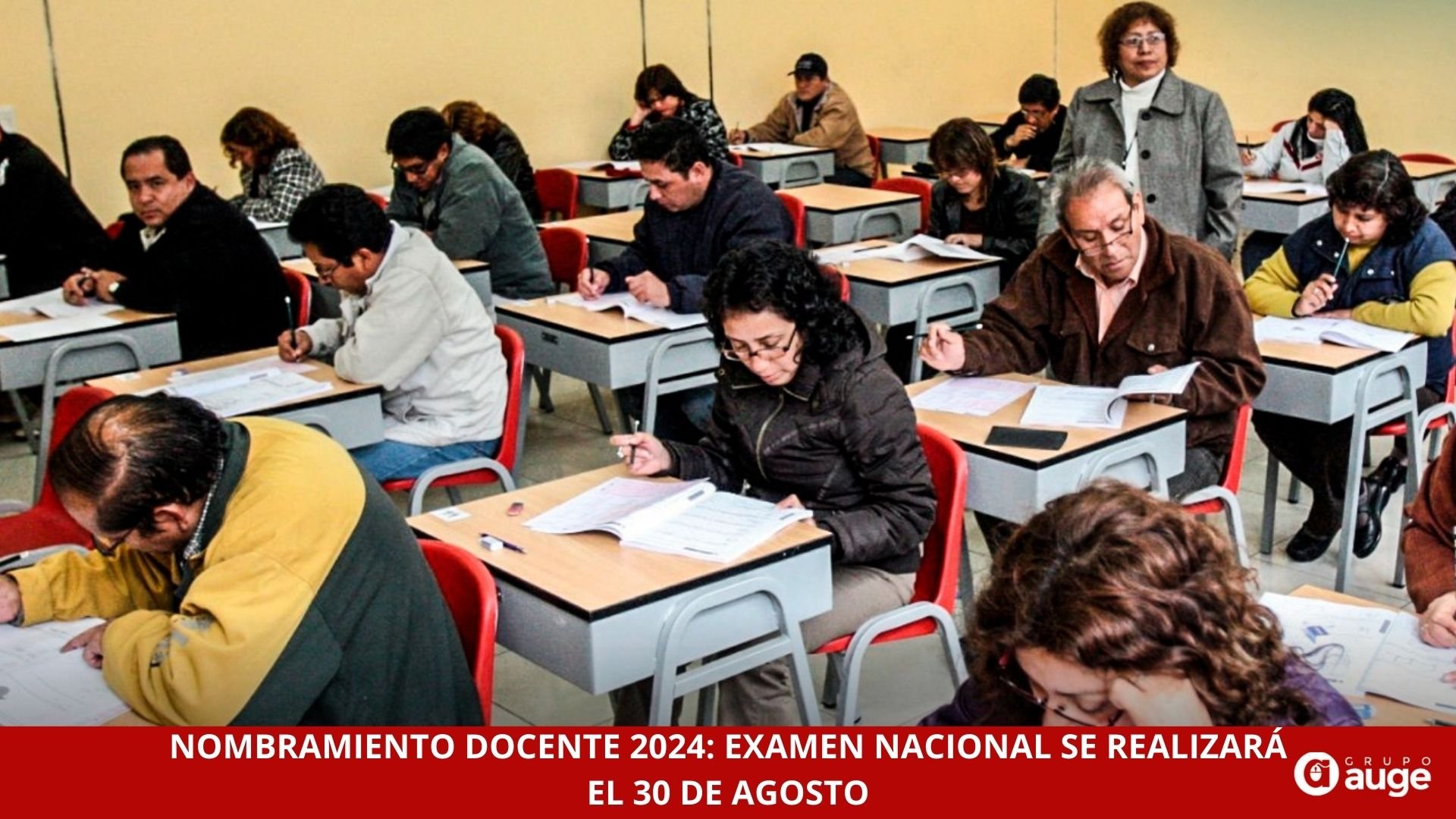 NOMBRAMIENTO DOCENTE 2024: Examen nacional se realizará el 30 de Agosto