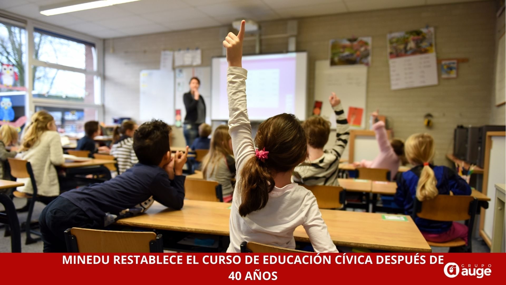 MINEDU RESTABLECE EL CURSO DE EDUCACIÓN CÍVICA DESPUÉS DE 40 AÑOS