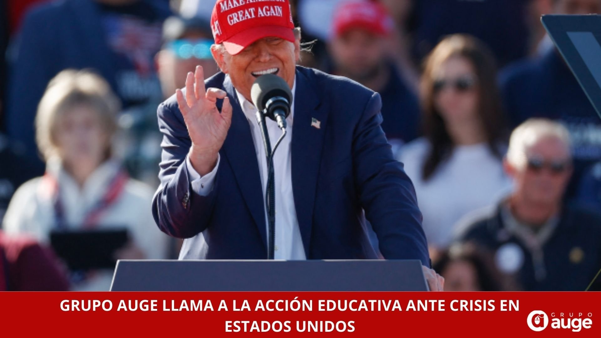 GRUPO AUGE LLAMA A LA ACCIÓN EDUCATIVA ANTE CRISIS EN ESTADOS UNIDOS